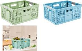 keeeper Profi-Klappbox "eco lea", 32 Liter, sky blue Tragkraft: 30 kg, Softgriffe, Material: - 1 Stück (1021569500000)