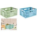 keeeper Profi-Klappbox "eco lea", 32 Liter, sky blue Tragkraft: 30 kg, Softgriffe, Material: - 1 Stück (1021569500000)