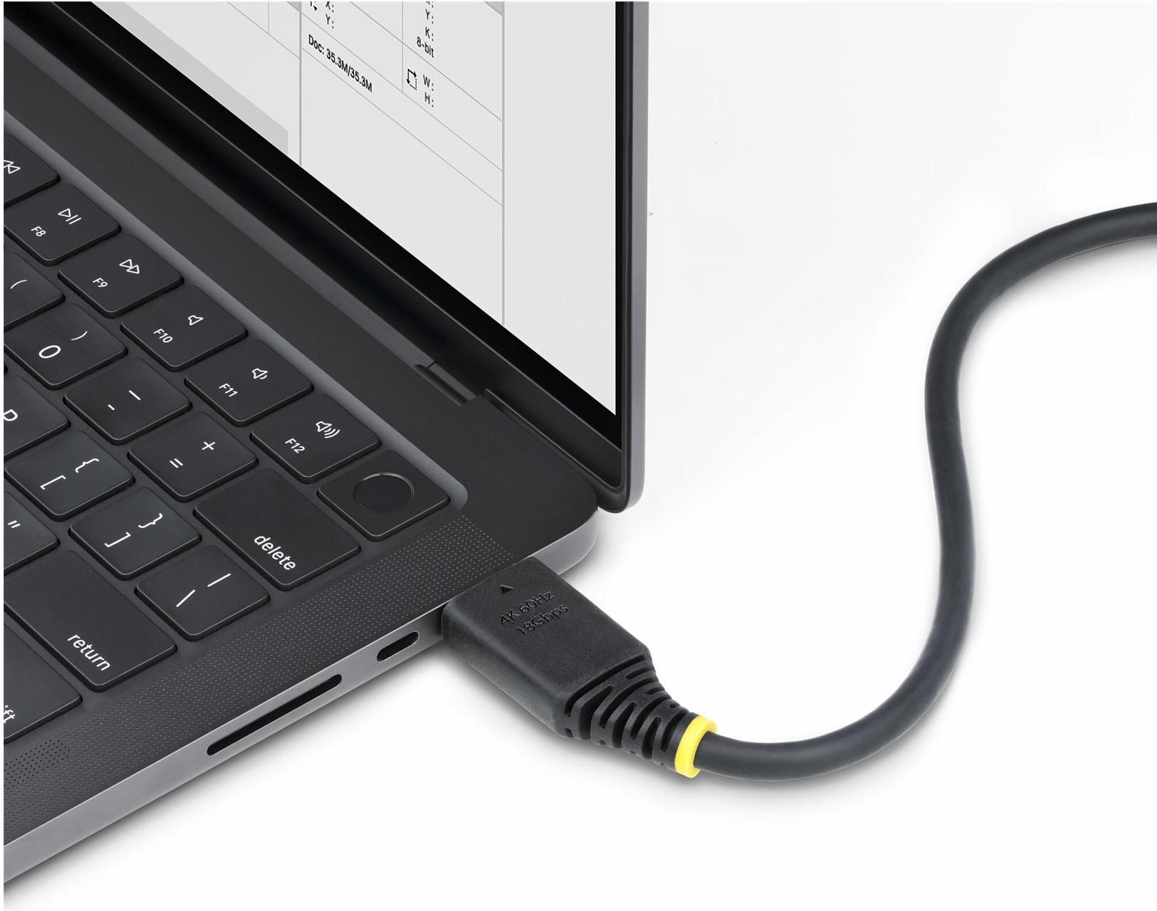 StarTech.com High Speed (HDMI2-CABLE-GRIP-2M)