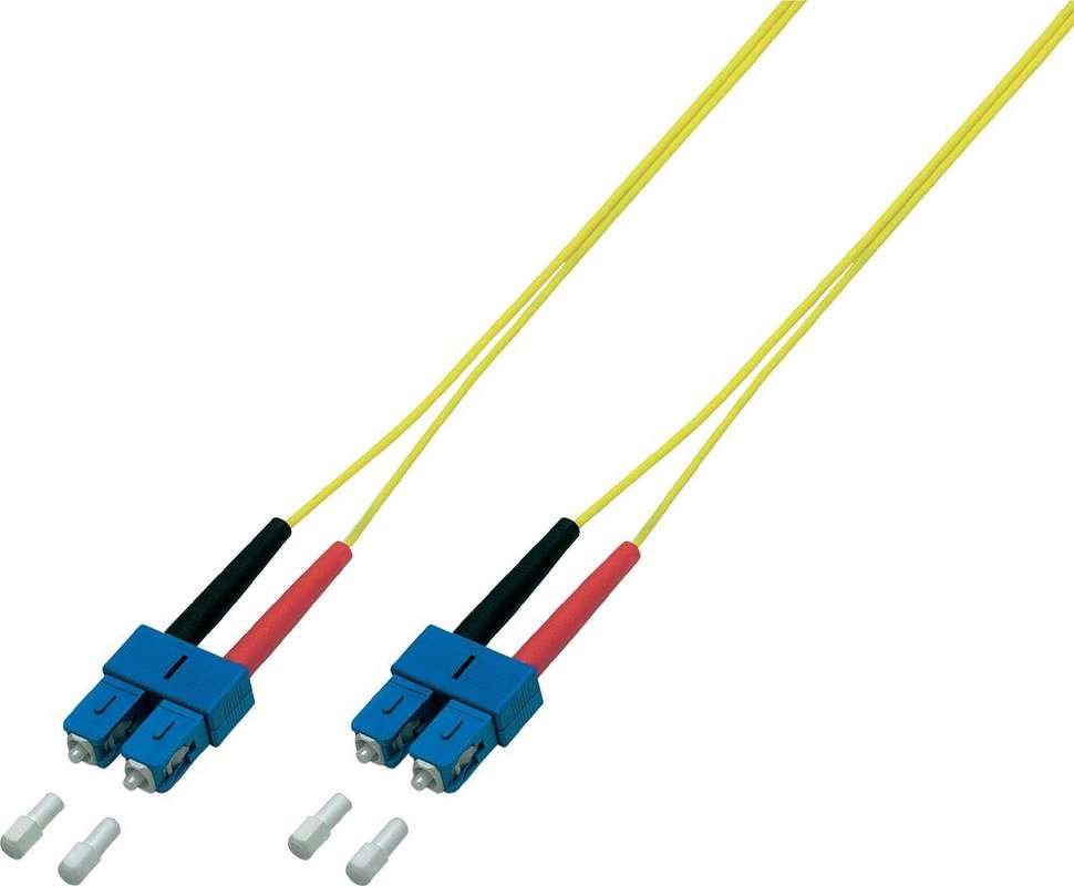 EFB-Elektronik Duplex Jumper SC-SC 9/125µ, OS2, LSZH, gelb, 3.0mm, 10m Hersteller: EFB Elektronik (O2513.10)