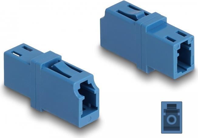 DeLOCK 87985 LWL-Steckverbinder LC/UPC 1 Stück(e) Blau (87985)