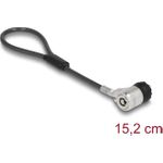 Navilock Notebook Sicherungskabel mit Schlussel 15.2cm fur Kensington Slot 3 x (20941)