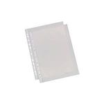Esselte Multi-punched Pocket A5 50 Micron Pack 100 Dokumentenmappe Transparent (23782)