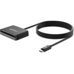 Manhattan USB 2.0 Typ-C Kartenlesegerät Smartcard- microSDXC - Extended Capacity SD (MicroSDHC) (102742)