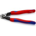 Knipex Drahtseilschere Geeignet für Endhülsen an Bowdenhüllen und Drahtseilzügen 7 mm 7 95 62 190 T (95 62 190 T)