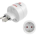 Hama Reiseadapter Typ J, L, N, 3-polig, für die Schweiz, Italien und Brasilien (00223487)