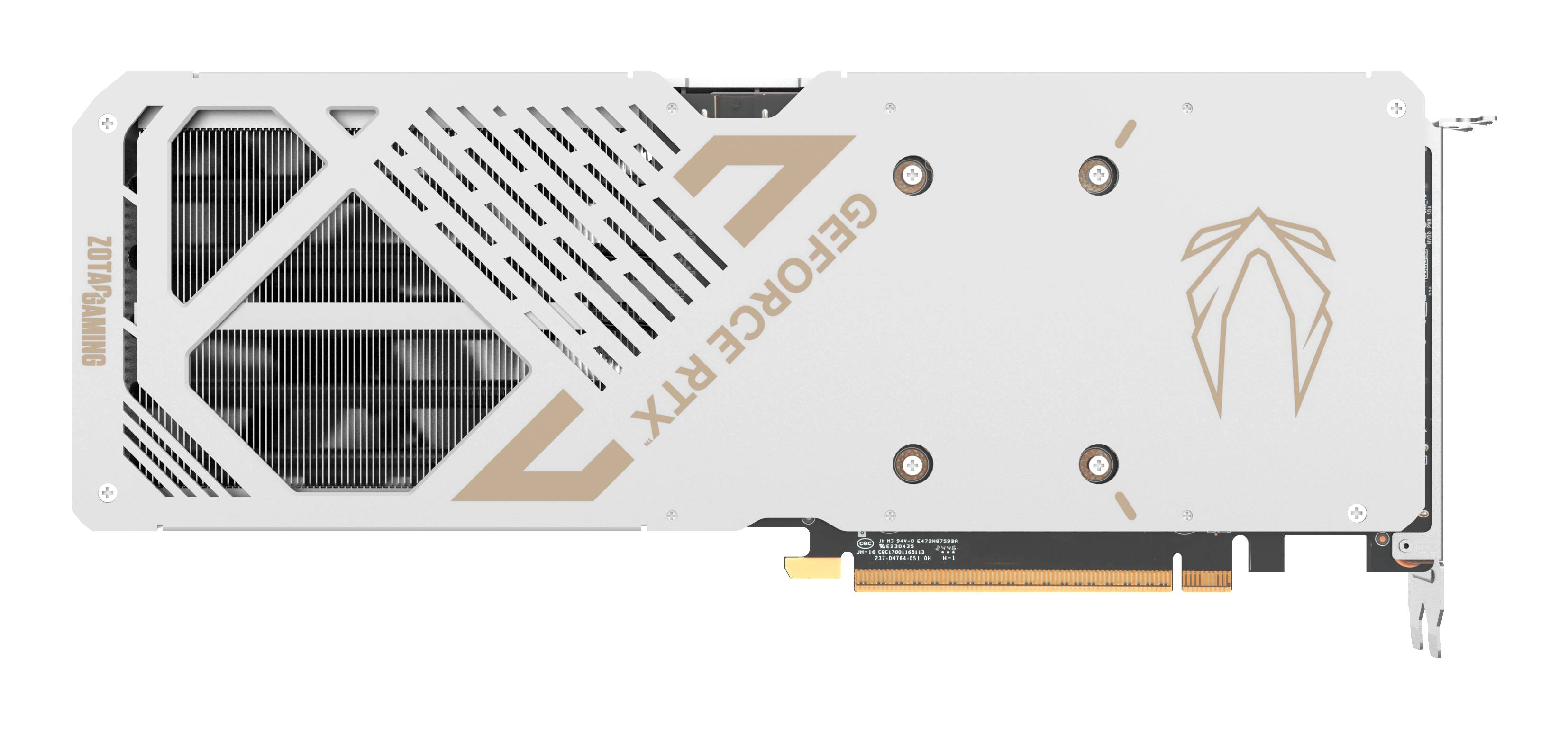 ZOTAC GAMING GeForce RTX 5070 AMP White Edition 12 GB GDDR7 Grafikkarte Weiß