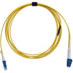 BlueOptics Duplex LWL Patchkabel, CS-UPC/LC-UPC blau, 4 Meter, Singlemode E9/125Âµm, G.657.A1, OS2, Eingangsdämpfung: unter 0.2dB, Markenfaser, LSZH gelb, 2.0mm Tube, Keramik Ferrule, inkl. Messprotokoll (SFP9131BU4MK)