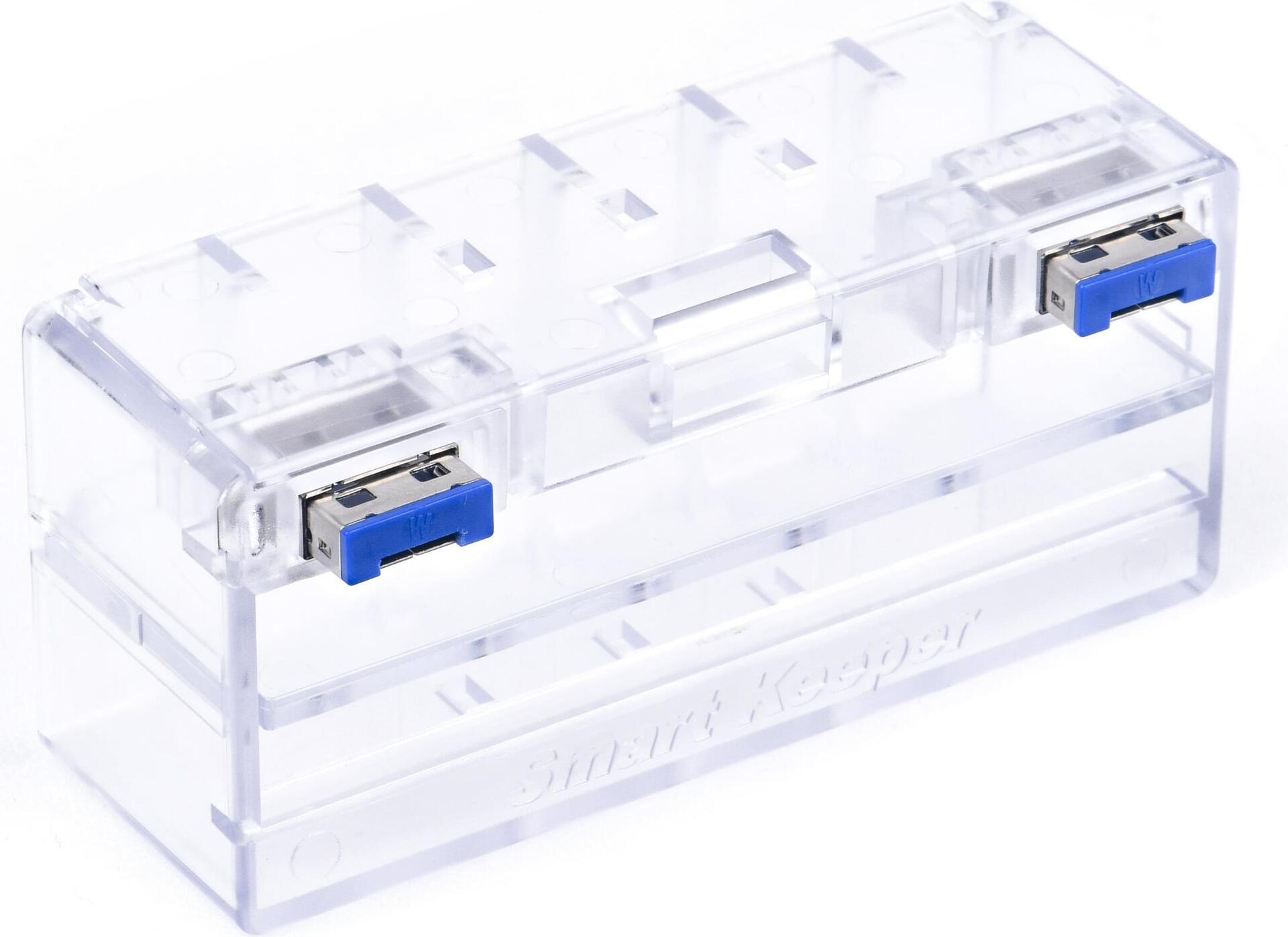 Smartkeeper CSK-NM10/P12 Schnittstellenblockierung RJ-45 Transparent Kunststoff 1 Stück(e) (CSK-NM10/P12)