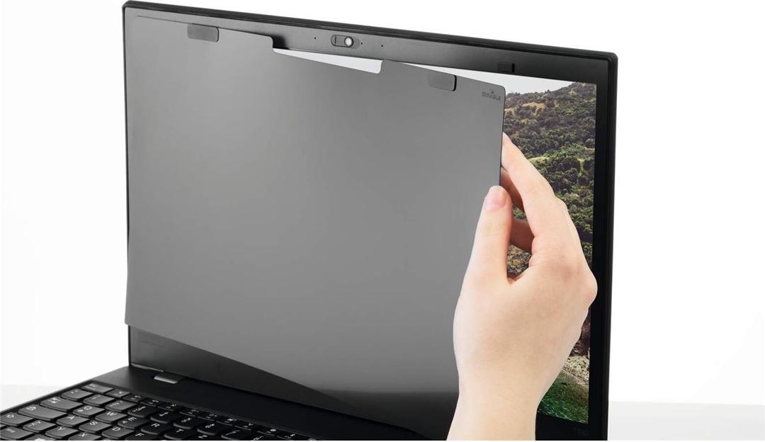 DURABLE 514457 Blickschutzfilter 14" 2-Wege Magnetisch Rahmenlos Anthrazitgrau
