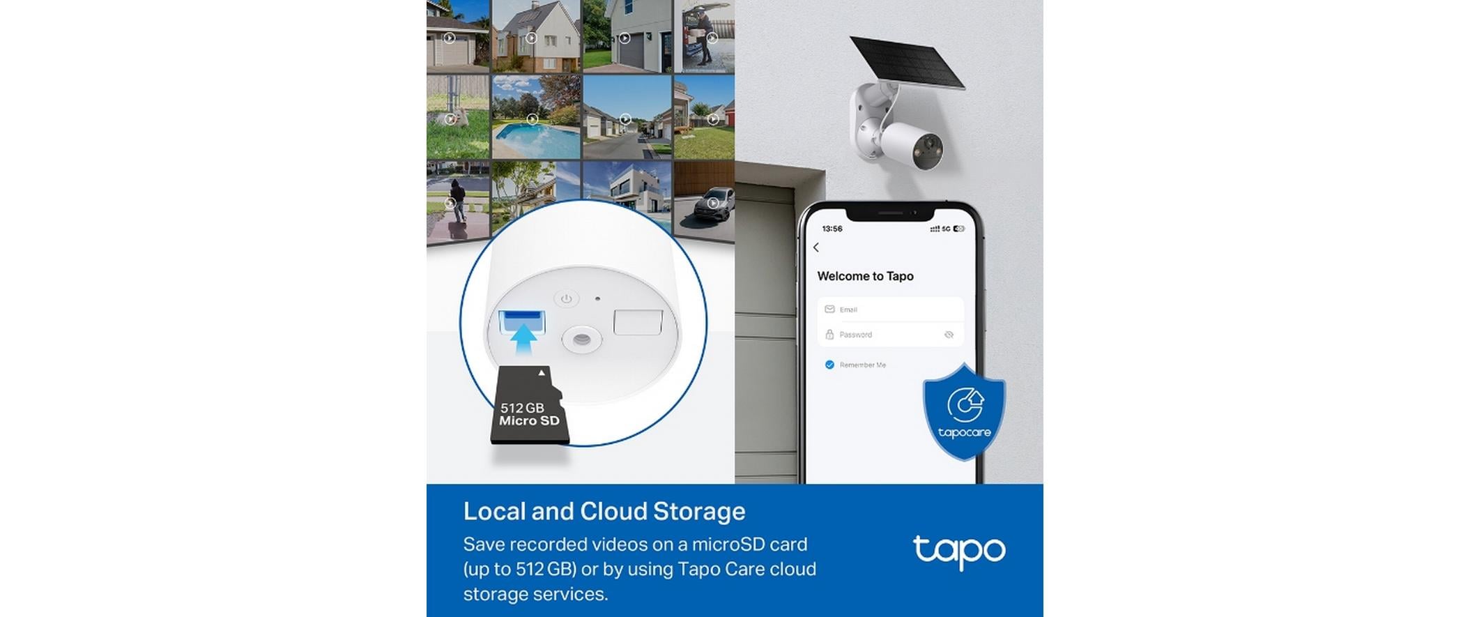 TP-Link Tapo C410 KIT Überwachungskamera 2304 x 1296 Pixel Weiß