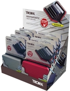 Troika Thekendisplay 8x Kartenkoffer Kartenetui (CD129)