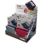 Troika Thekendisplay 8x Kartenkoffer Kartenetui (CD129)