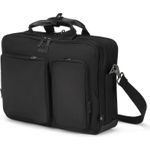 Dicota Top Traveller SEVEN Laptoptasche 12-14" Aktenkoffer aus recyceltem Polyester Schwarz