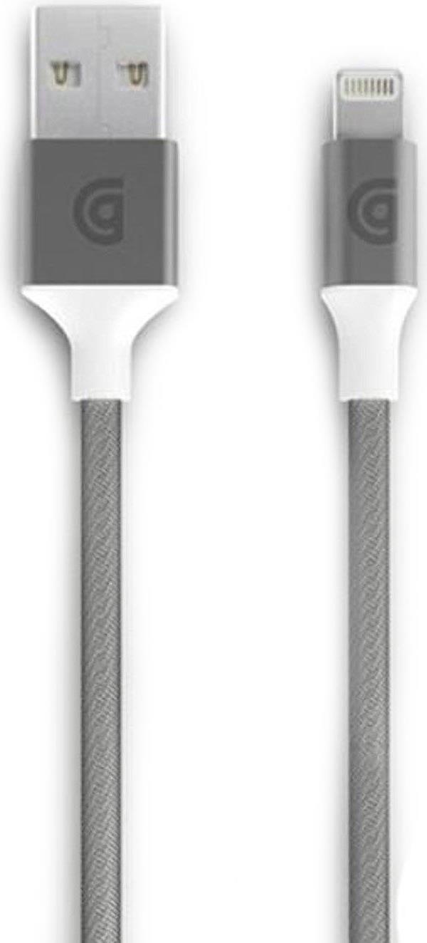 Griffin USB to Lightning Cable Premium in silber 3m (GC43436)