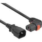 ACT AK5274 Stromkabel Schwarz 2 m C14-Koppler C13-Koppler (AK5274)