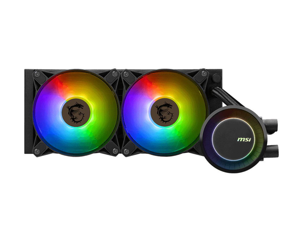 MSI MAG CORELIQUID E240 Prozessor-Flüssigkeitskühlsystem 240 mm Schwarz