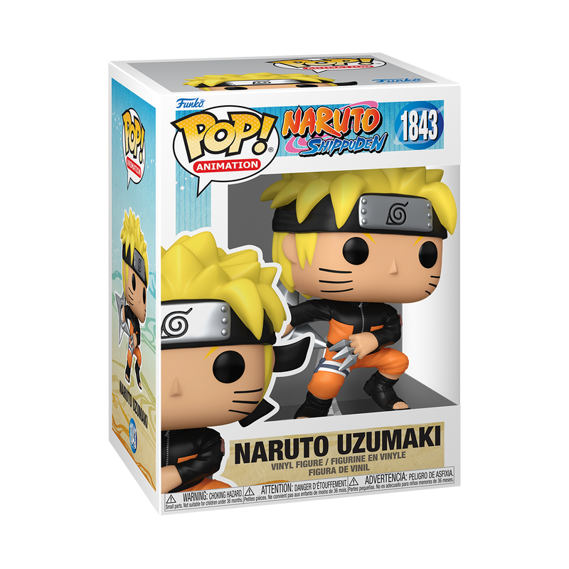 Funko Pop! Naruto Uzumaki with Scroll Sammelfigur - Vinyl, Anime Naruto, 11,4 cm