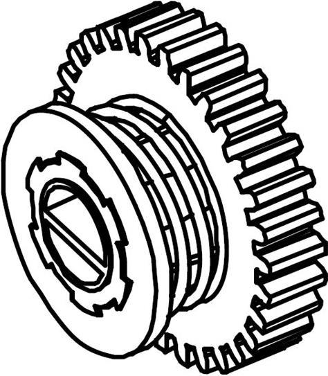 DATAMAX CLUTCH RIBBON TAKE-UP ROHS (15-3020-01)