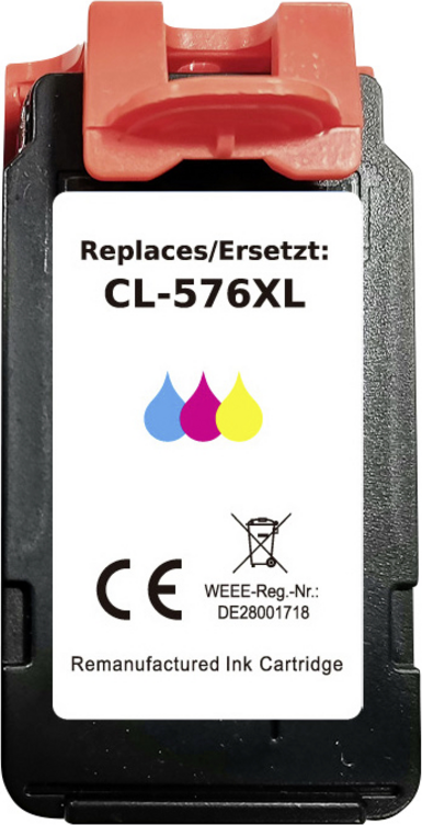 Renkforce Druckerpatrone ersetzt Canon CL-576XL Kompatibel Color RF-CCL576XLCMY (RF-6728538)