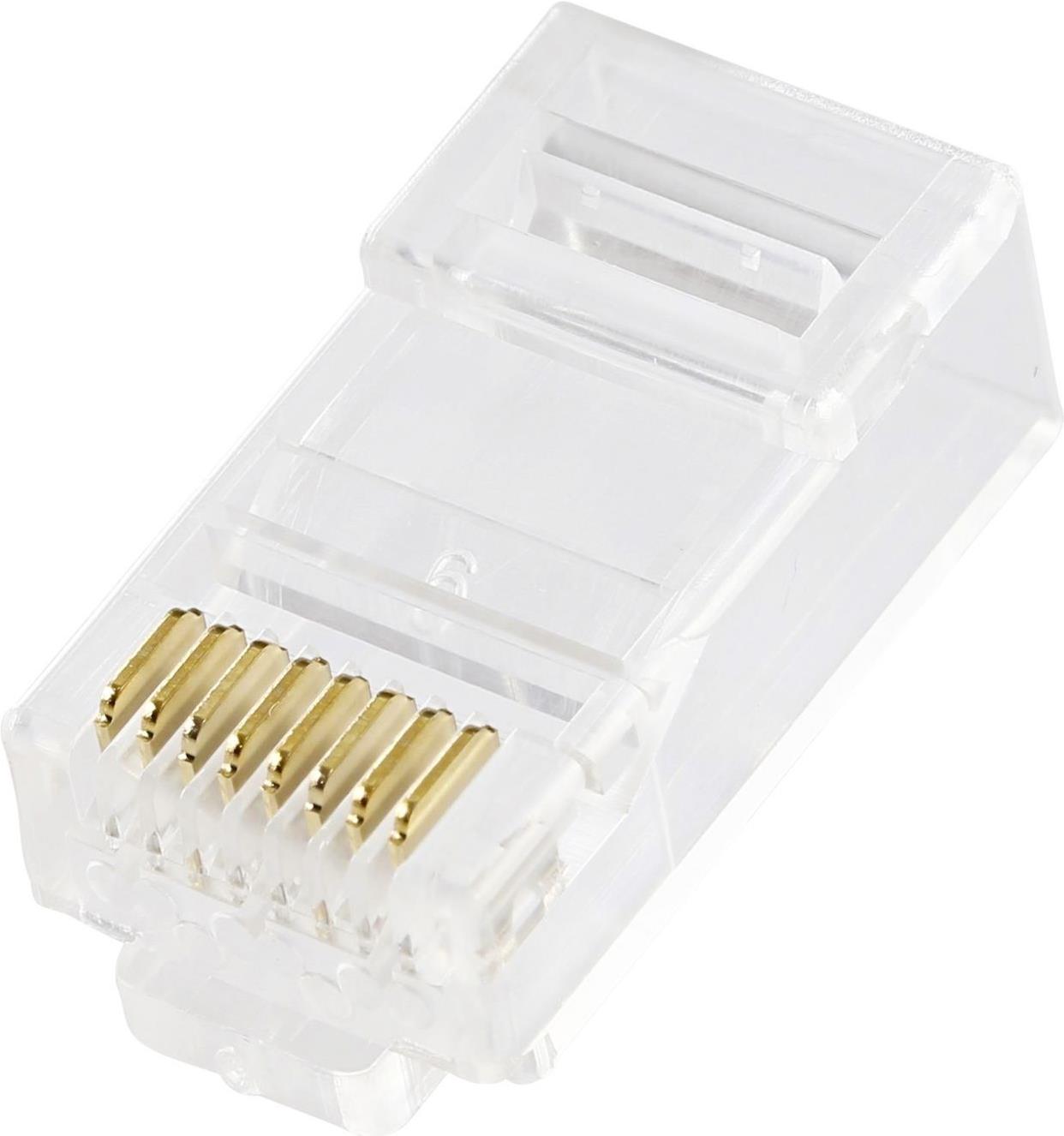 MicroConnect Modular RJ45 Cat6 UTP Easy Connector 100pcs (CON6UTPE)