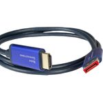 GC 4860-SF050B DP 1.4 auf HDMI 2.0 A Stecker,4K@60Hz, 5 m, blau (4860-SF050B)