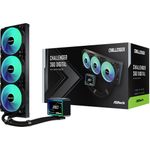 ASRock CPC Challenger 360 Digital ARGB 90-ACLA36-BAAGA6 CPU-Wasserkühler – 360?mm – ARGB – Triple-Fan – Schwarz