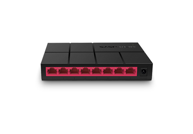 Mercusys MS108G 8-Port Gigabit Unmanaged Desktop Switch Schwarz