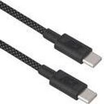 ACT USB 2.0 240W charging/data cable USB-C to USB-C, black, 1 meter (AC3086)