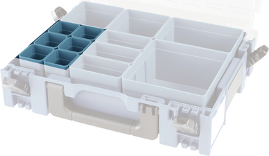 Makita Boxeinsatz Gr.1 191X93-3 blau Einlage für MAKPAC Organizer (191X93-3)