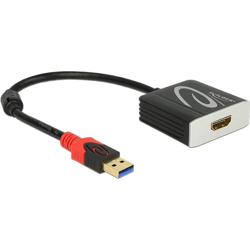 Delock Adapter USB 3.0 Typ-A Stecker > HDMI Buchse 62736
