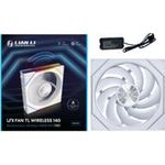 Lian Li UNI FAN TL Wireless Lüfter ARGB PWM - Reverse Blade 140mm weiß (14RTL1W1W)