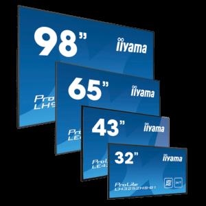 Iiyama ProLite LH5564UHS-B1AG 55" 4K Digital Signage Display Schwarz
