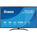 iiyama ProLite X4373UHSU-B2 Monitor 108?cm (42,5") 4K UHD – HDMI/DP/USB-C/USB – Schwarz