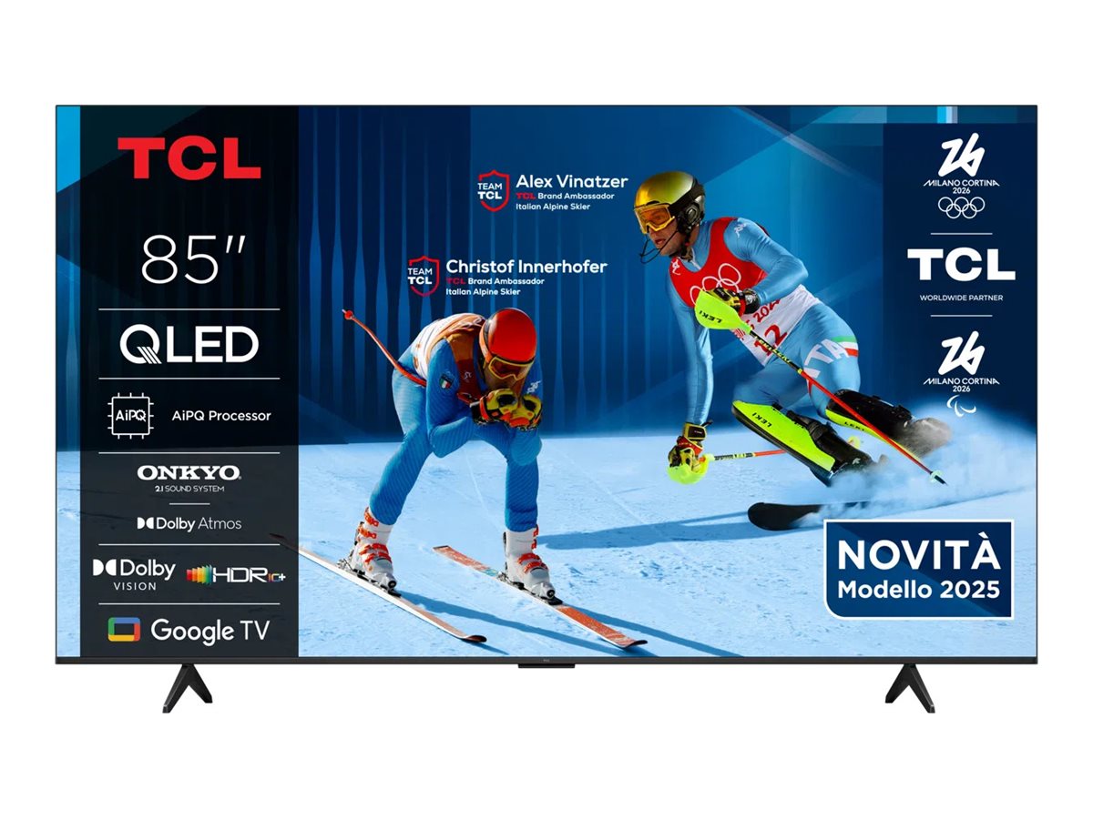 TCL 75T69C 75" QLED 4K UHD HDR Google TV HDMI 2.1 Schwarz