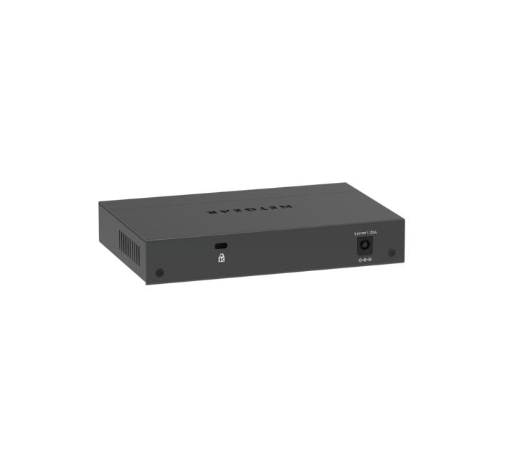 NETGEAR 300 Series GS305P Switch 5 Anschlüsse 4x PoE+ Gigabit Ethernet Schwarz