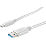 shiverpeaks BS13-31026 USB Kabel 1 m USB 3.2 Gen 1 (3.1 Gen 1) USB A USB C Weiß (BS13-31026)