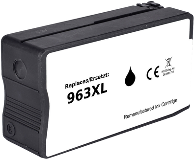 Renkforce Tinte ersetzt HP 963 XL (3JA30AE) Kompatibel Schwarz RF-5679862 (RF-5679862)