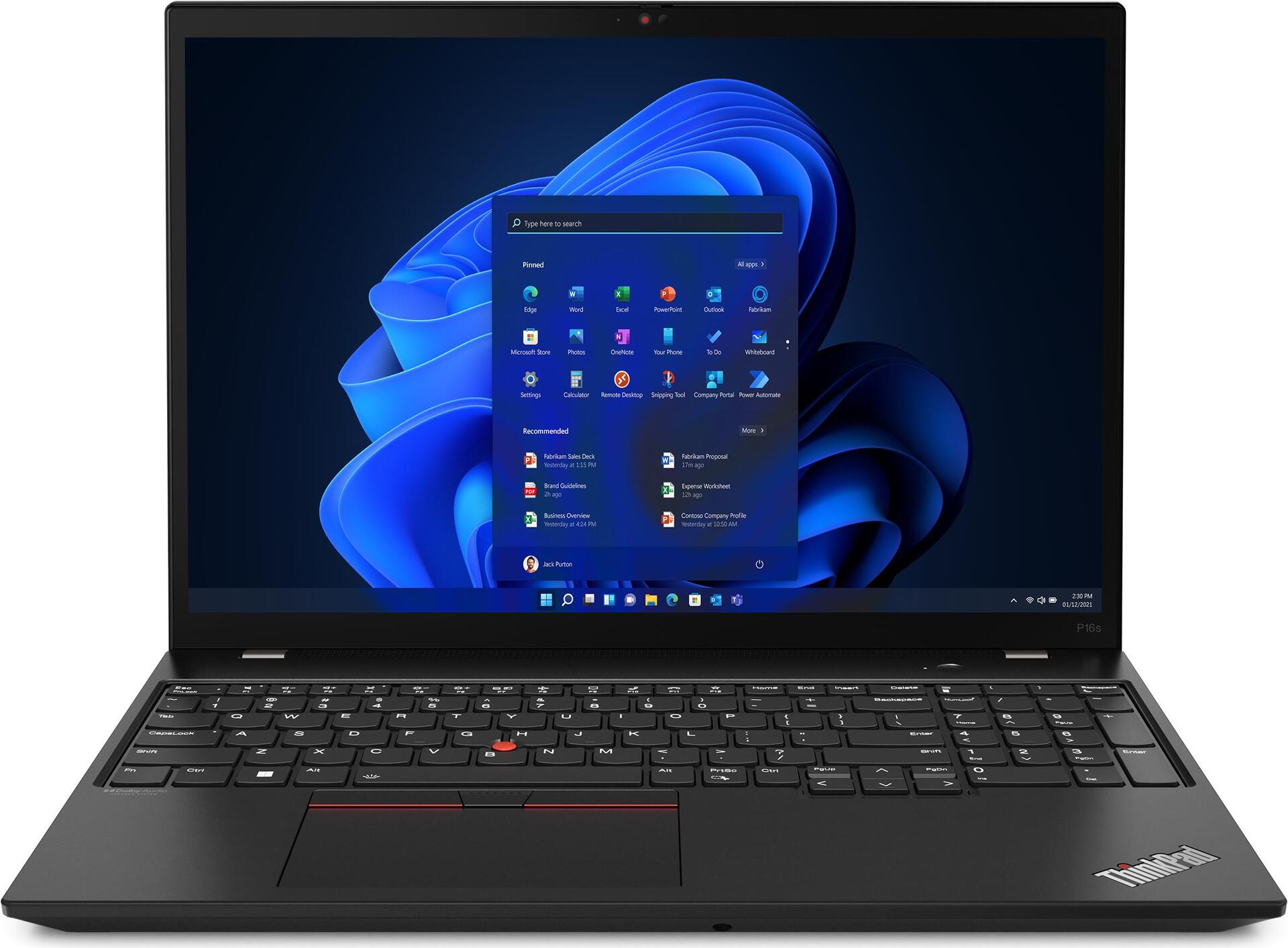 Lenovo ThinkPad P16s Gen 2 21HK (21HK000BGE)