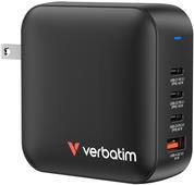 Verbatim Mini GaN Charger 165W 3xUSB-C 1xUSB-A US/EU/UK A.32216 (32216)