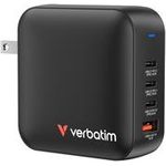 Verbatim Mini GaN Charger 165W 3xUSB-C 1xUSB-A US/EU/UK A.32216 (32216)