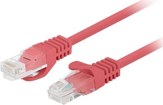 Lanberg PCU6-20CC-0100-R Netzwerkkabel Rot 1 m Cat6 U/UTP (UTP) (PCU6-20CC-0100-R)