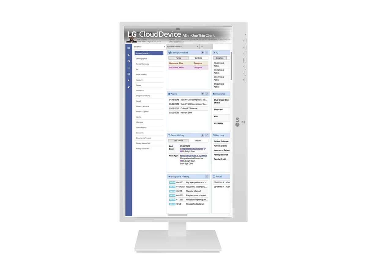 LG ThinClient 24CR671N-2P All-in-One 23,8" Full HD Intel Pentium Silver N6005 8 GB RAM 256 GB SSD