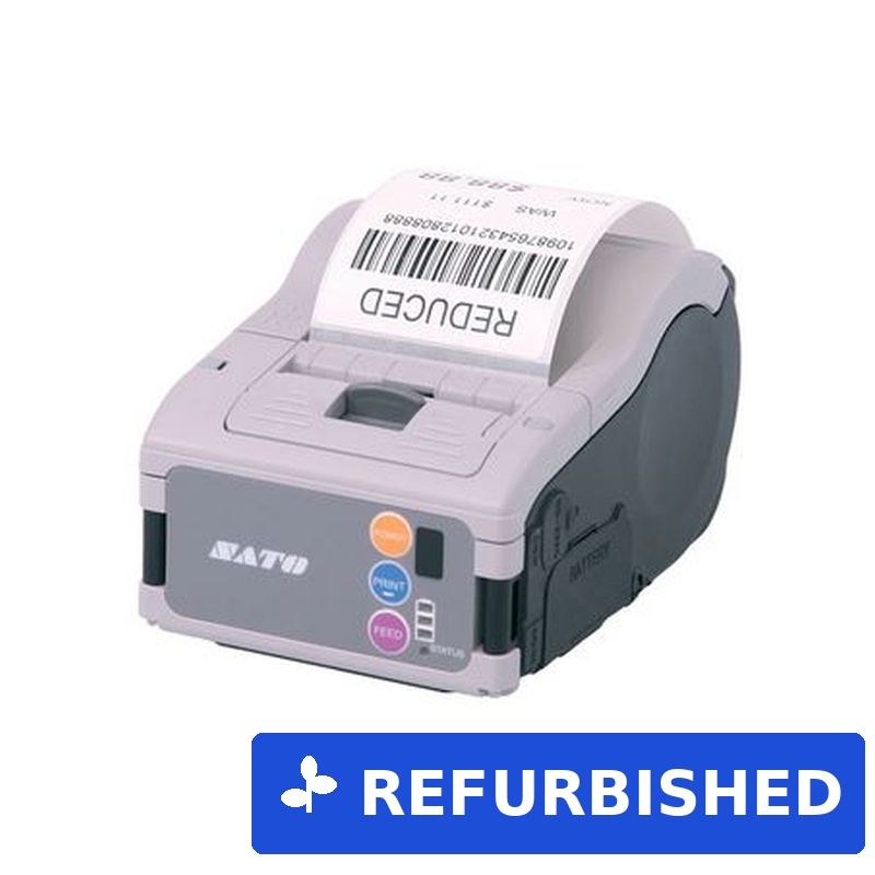 Sato MB2xxi Printer MB200i INCLUDING BATTERY WITH RUBBER BOOT (Industrial version) (WWMB22000) (B-Ware)