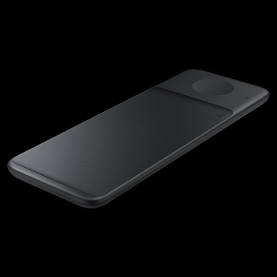 Samsung Wireless Charger Trio EP-P6300 Induktive Ladematte 9 W Fast Charge Schwarz