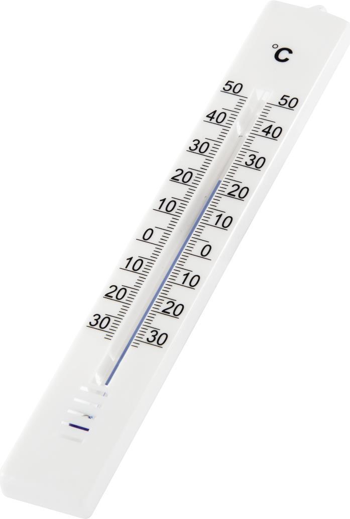 Hama 00186402 Umgebungsthermometer Indoor/outdoor Flüssigkeitsumgebungs-Thermometer Weiß (00186402)