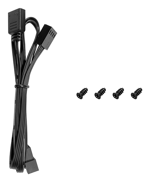 DeepCool FL12 SE 120 mm Gehäuselüfter Schwarz