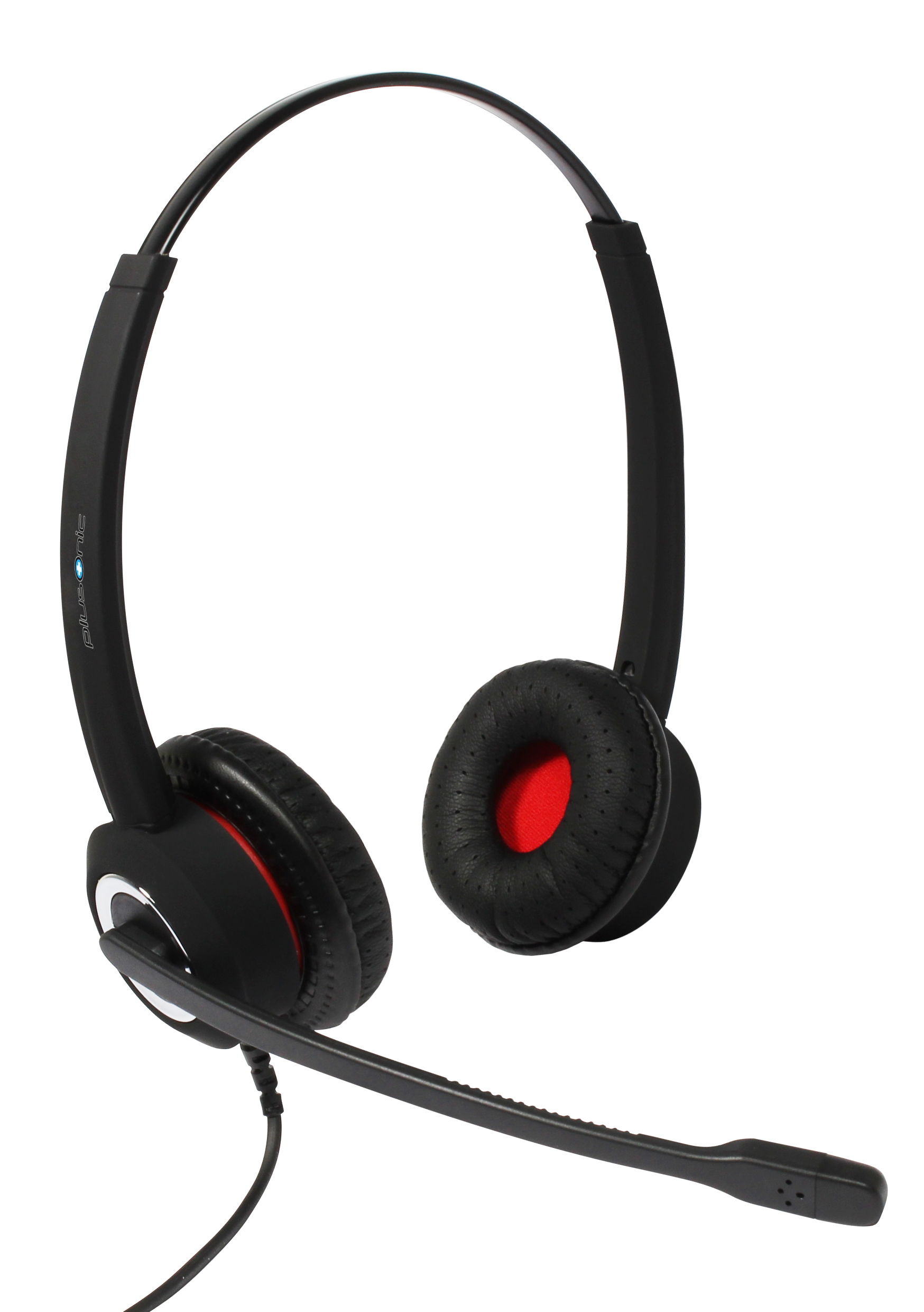Plusonic 10.2P USB Headset Binaural Schwarz