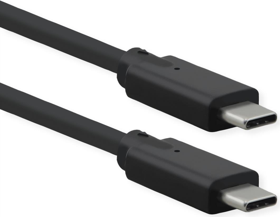 Secomp 11.02.9072 USB Kabel 1,5 m USB 3.2 Gen 2 (3.1 Gen 2) USB C Schwarz (11.02.9072)