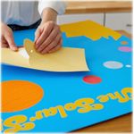 Cricut 2008318 Farbkarton Schnittbreite 30.5 cm Gelb, Rot, Kornblumenblau, Hellgrün, Mandarine (2008318)